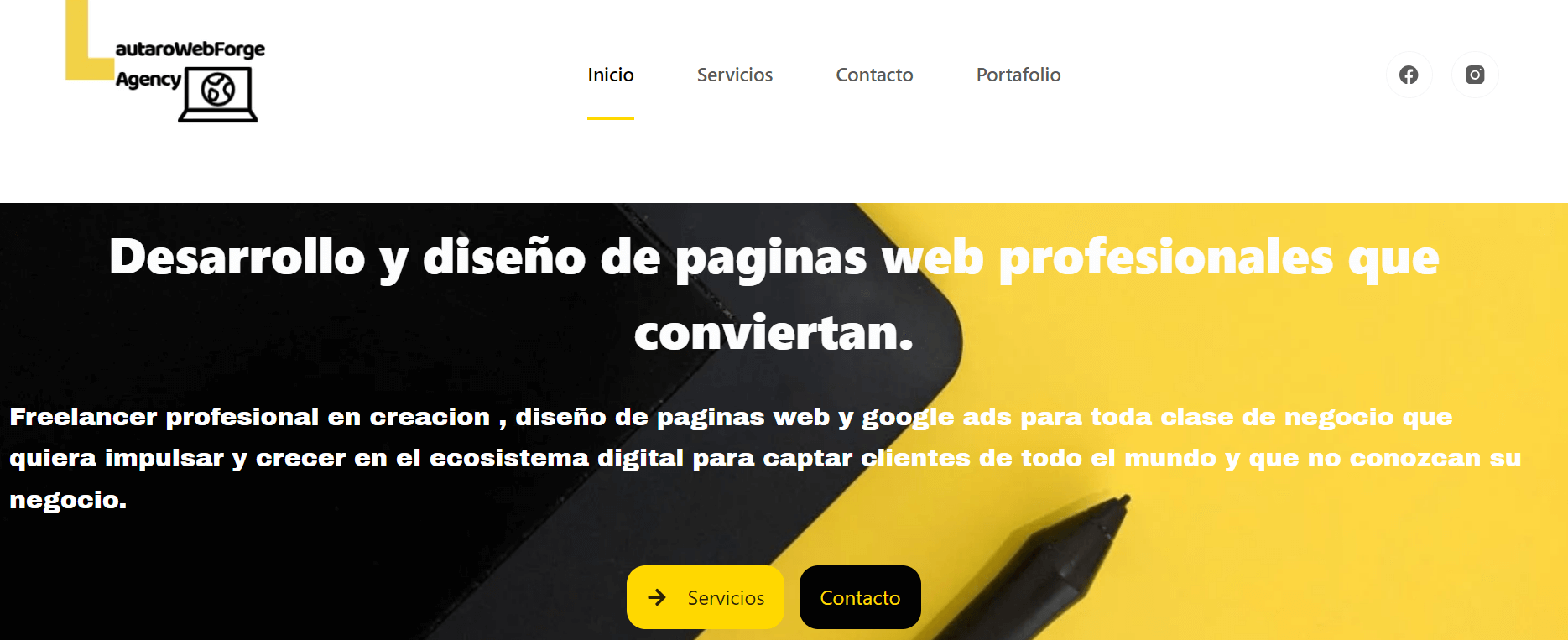 proyecto de lautaro web forge agency