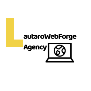 Logo de lautaro web forge agency