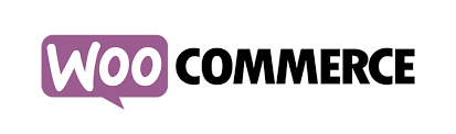 Logo woocommerce para tiendas en línea con wordpress.